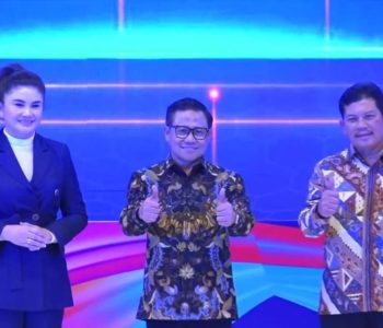 Menko PM Muhaimin Iskandar bersama BPJS bersama ketua komisi IX DPR RI dan ketua BPJS Kesehatan.